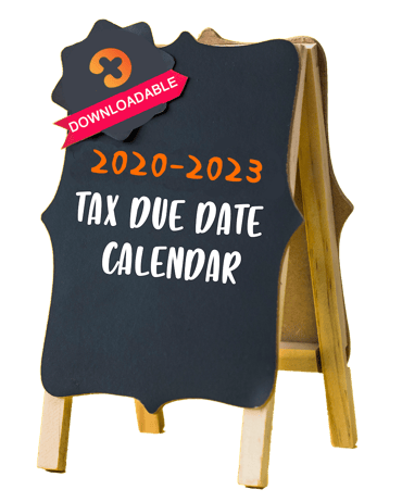 2020-2023 tax due calendar